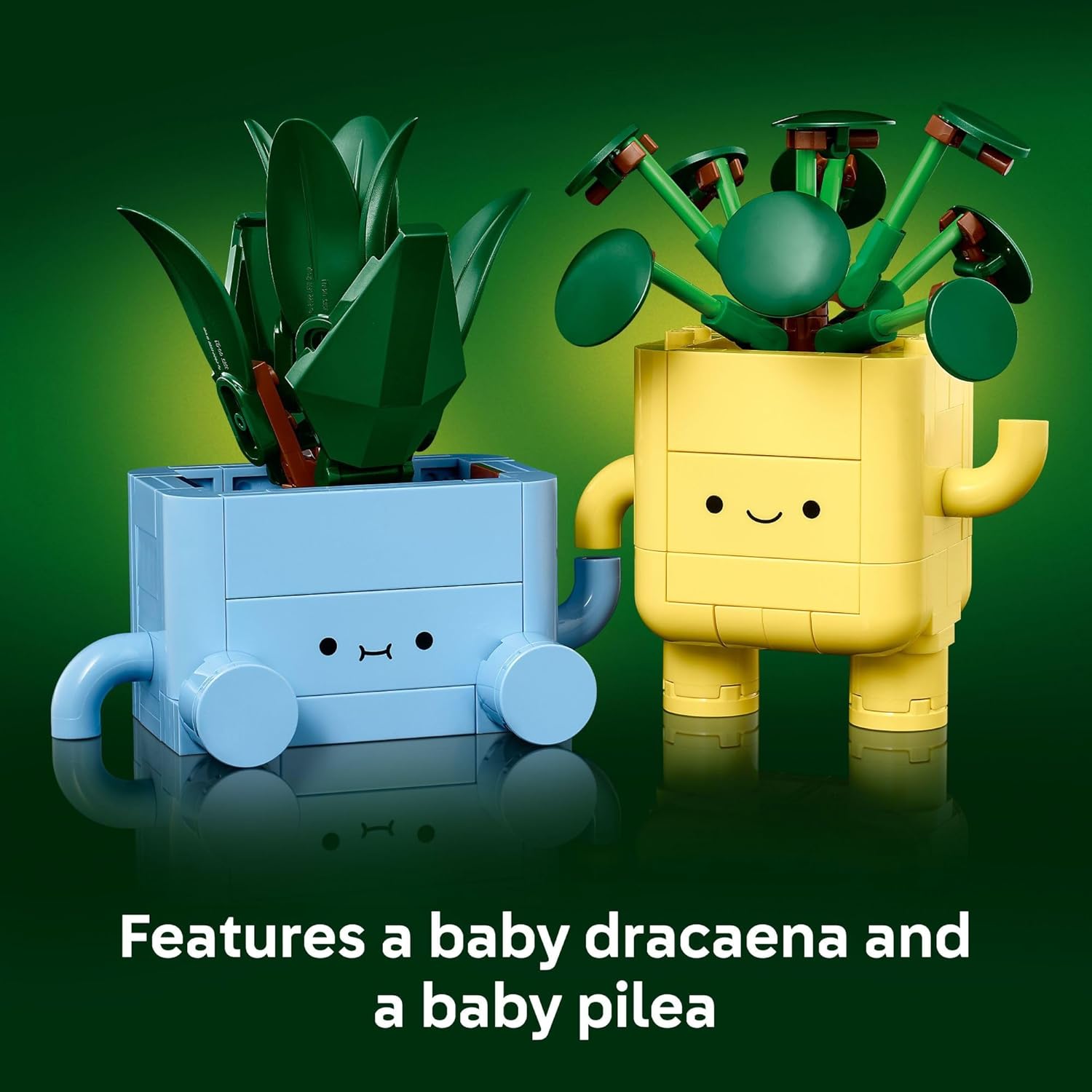 LEGO Botanicals Happy Plants Building Toys - Bedroom or Dorm Room Decor for Girls, Boys, & Adults, Desk or Shelf Display - Stocking Stuffers & Gift for Christmas - 10349 - Image 3